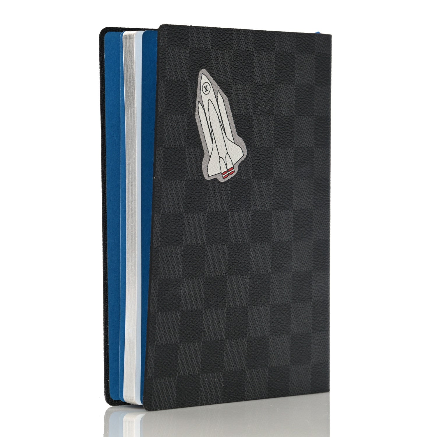 Louis Vuitton Damier Graphite My LV World Tour Clemence Notebook MM 3 of 13