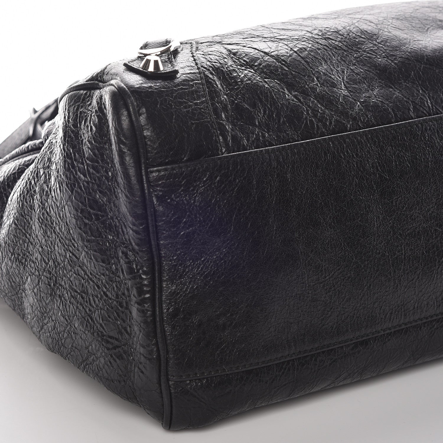 Balenciaga Agneau Classic Silver Hardware Velo Black 9 of 10