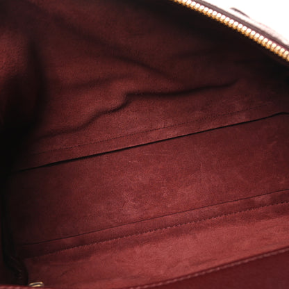 Celine Grained Calfskin Little New Luggage Syrah 5 of 9