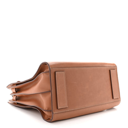 Saint Laurent Smooth Calfskin Medium Supple Sac De Jour Brown 4 of 11