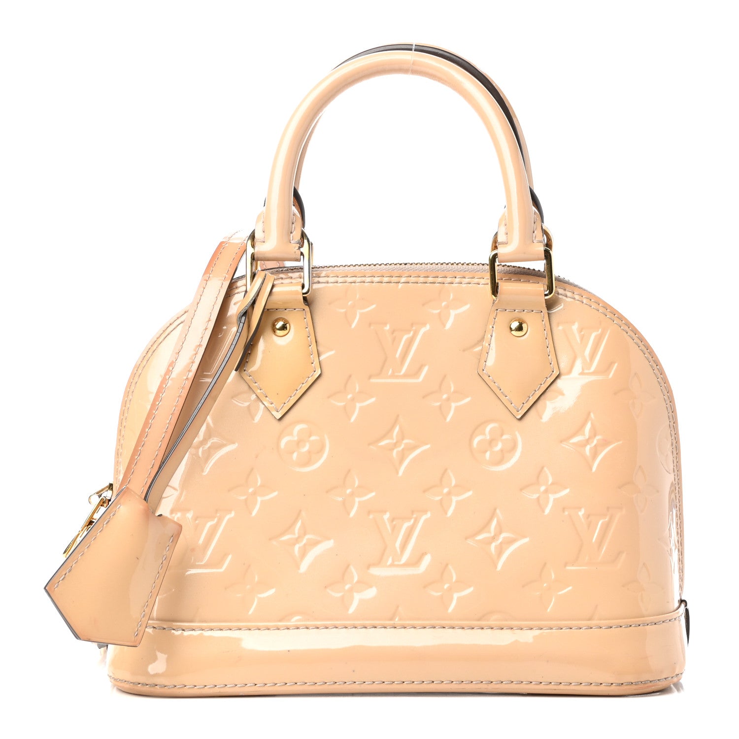 Louis Vuitton Vernis Alma BB Dune 1 of 10