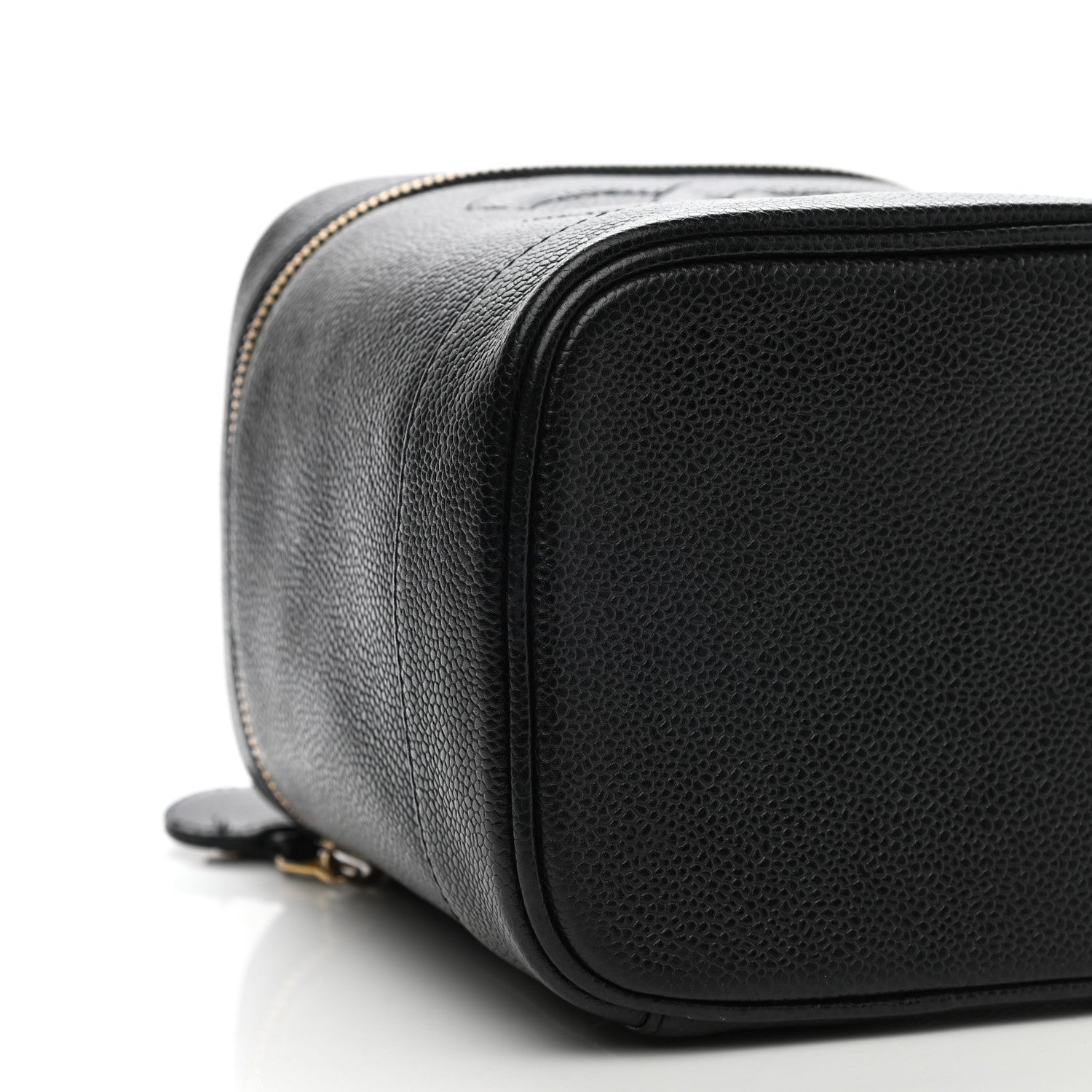 Chanel Caviar Vanity Cosmetic Case Black 9 of 14