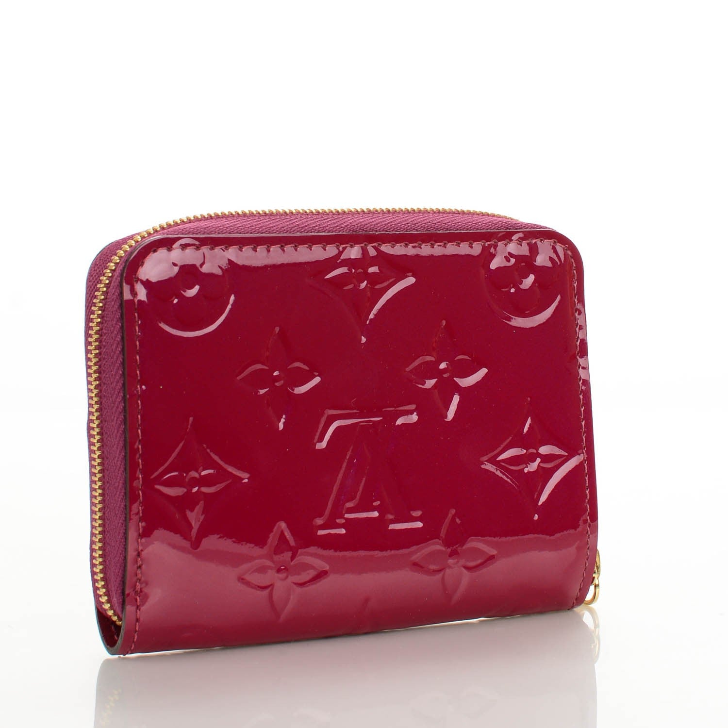 Louis Vuitton Vernis Zippy Coin Purse Magenta 2 of 6