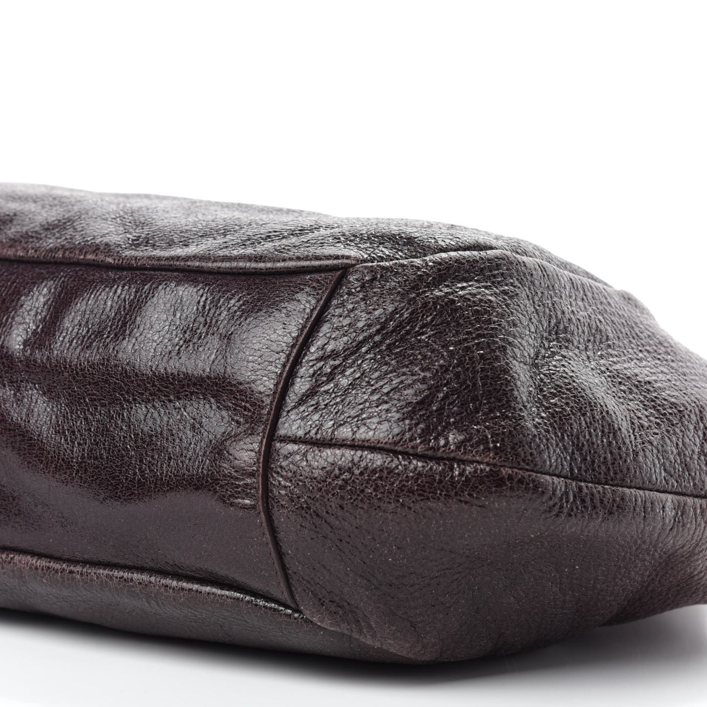 Cervo Lux Chain Hobo Brown