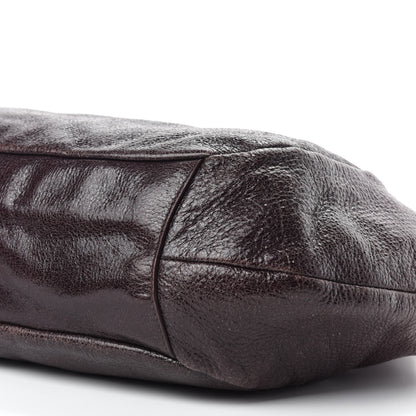 Prada Cervo Lux Chain Hobo Brown 7 of 12