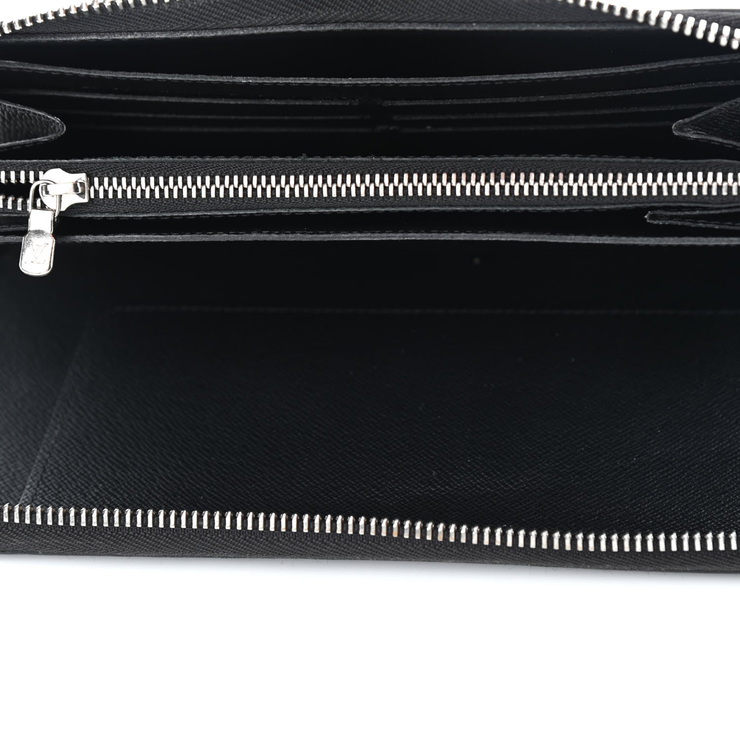 Louis Vuitton Epi Zippy Organizer Wallet Black 4 of 4