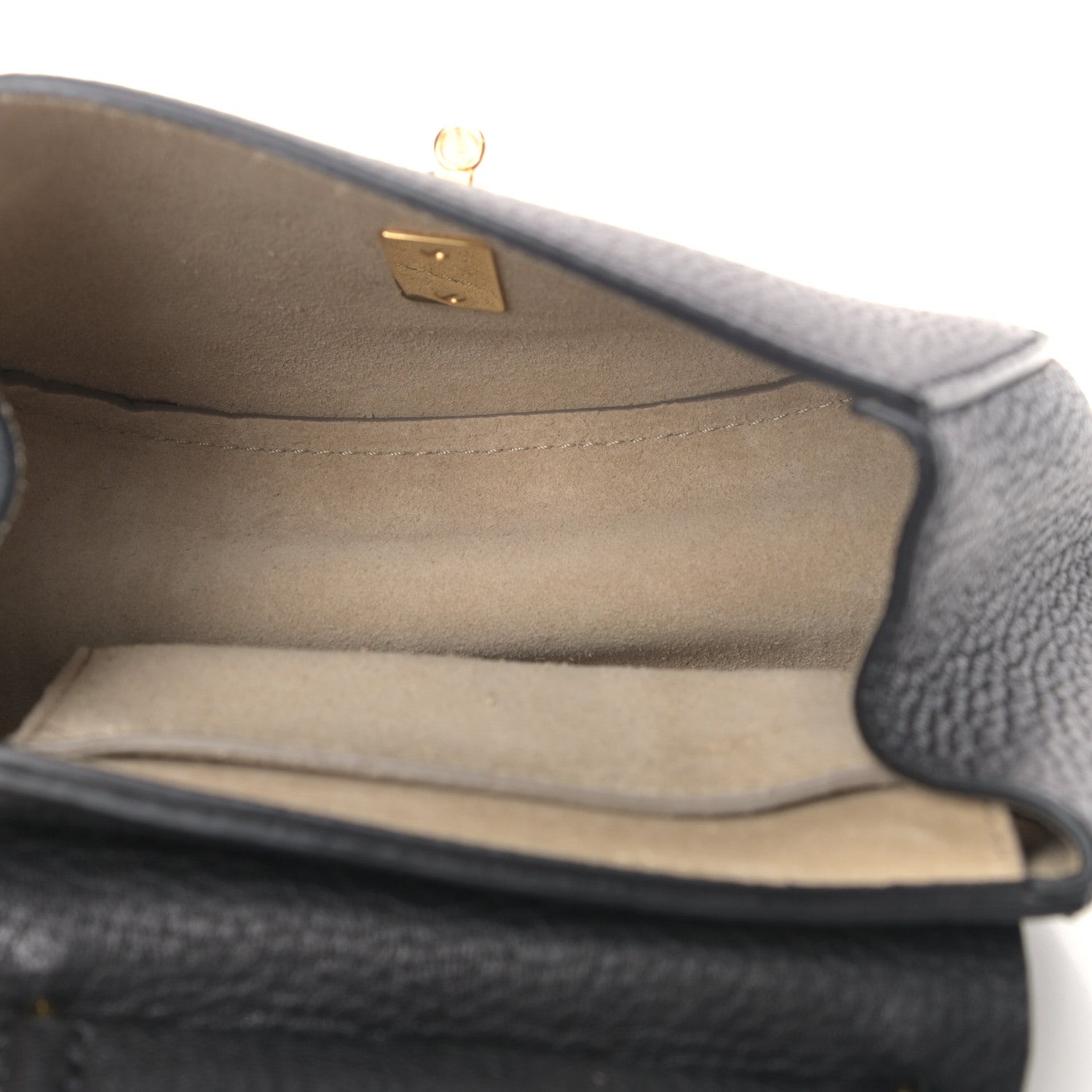 Chloe Grained Lambskin Nano Drew Shoulder Bag Black 5 of 9
