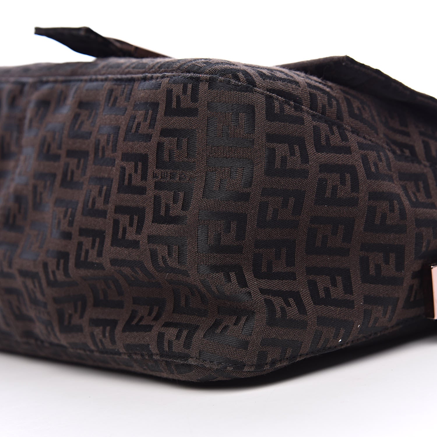 Fendi Zucchino Forever Mama Baguette Tobacco 8 of 9