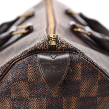 Louis Vuitton Damier Ebene Speedy 35 10 of 12