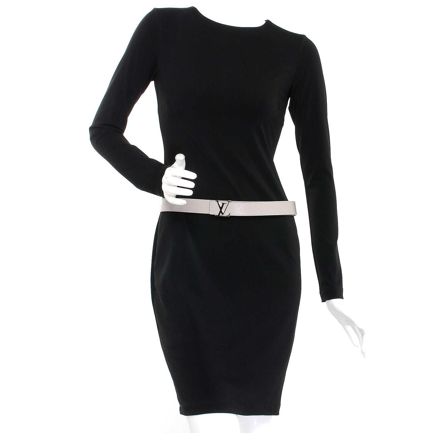 Louis Vuitton Epi 30mm LV Initiales Belt 85 34 Lilac 2 of 6