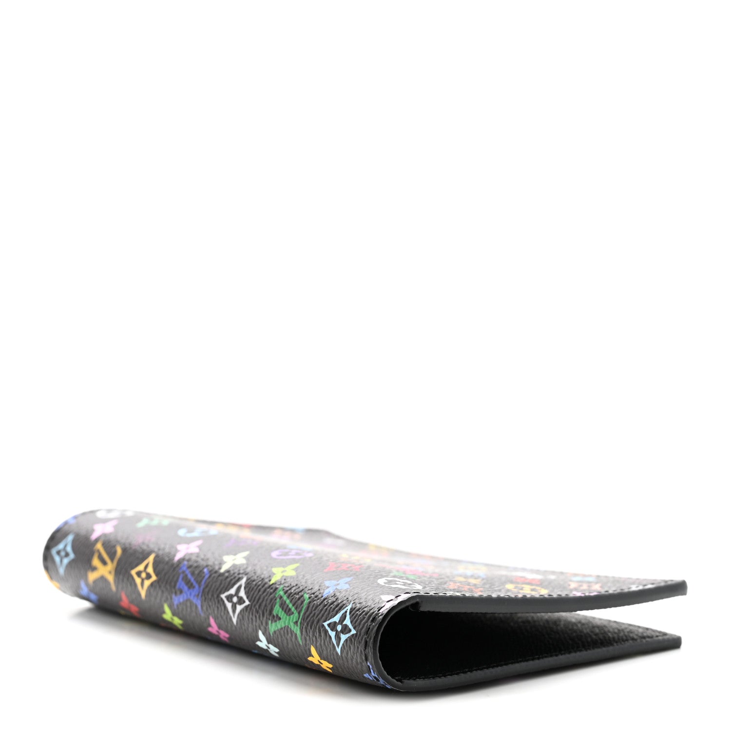 Louis Vuitton LV X TM Monogram Multicolor Passport Cover Black 4 of 7