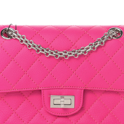 Chanel Goatskin Quilted 2.55 Reissue Mini Flap Fluorescent Pink 10 of 13