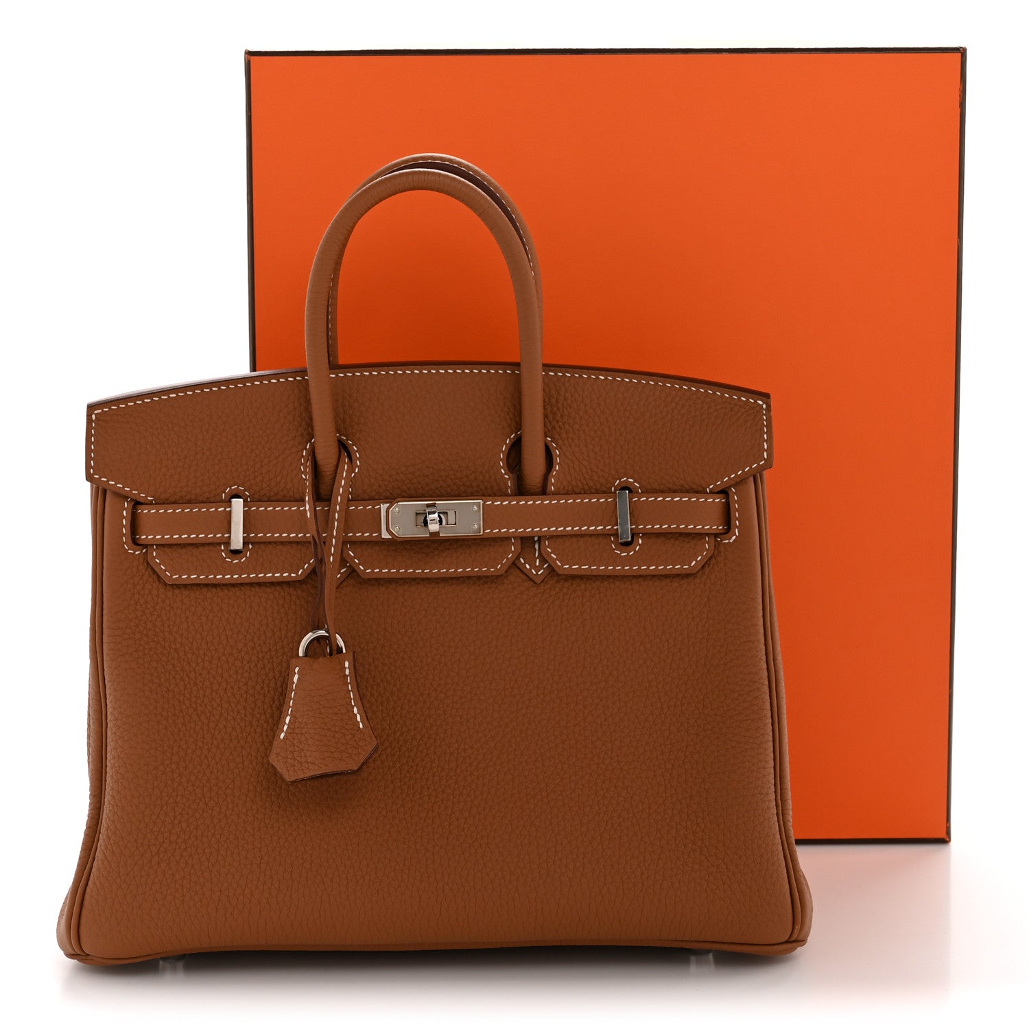 Hermes Togo Birkin 25 Gold 11 of 11