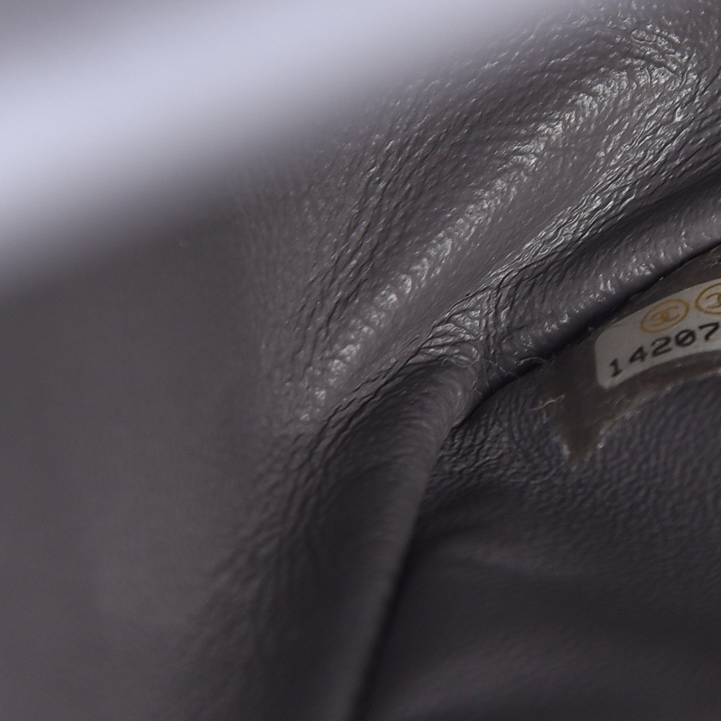 Aged Calfskin Quilted 2.55 Reissue 226 Flap Dark Grey