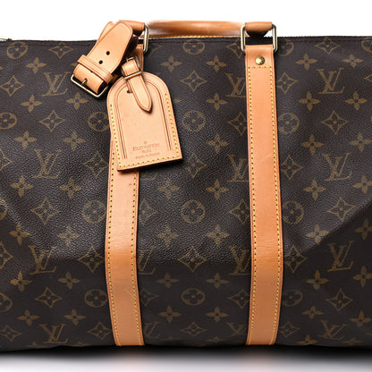 Louis Vuitton Monogram Keepall Bandouliere 45 16 of 26