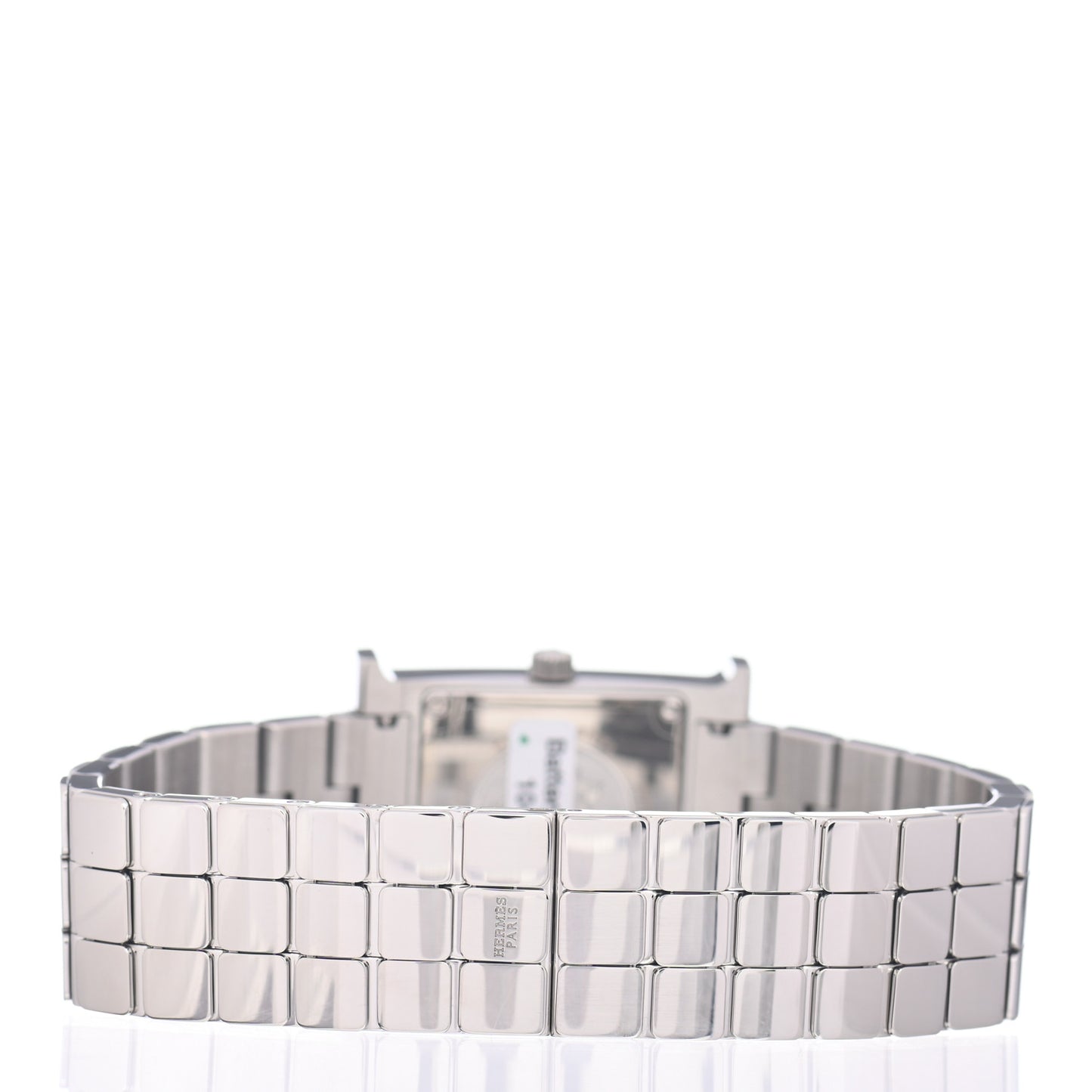 Stainless Steel Diamond Mother of Pearl 21mm Heure H Hour Quartz Watch