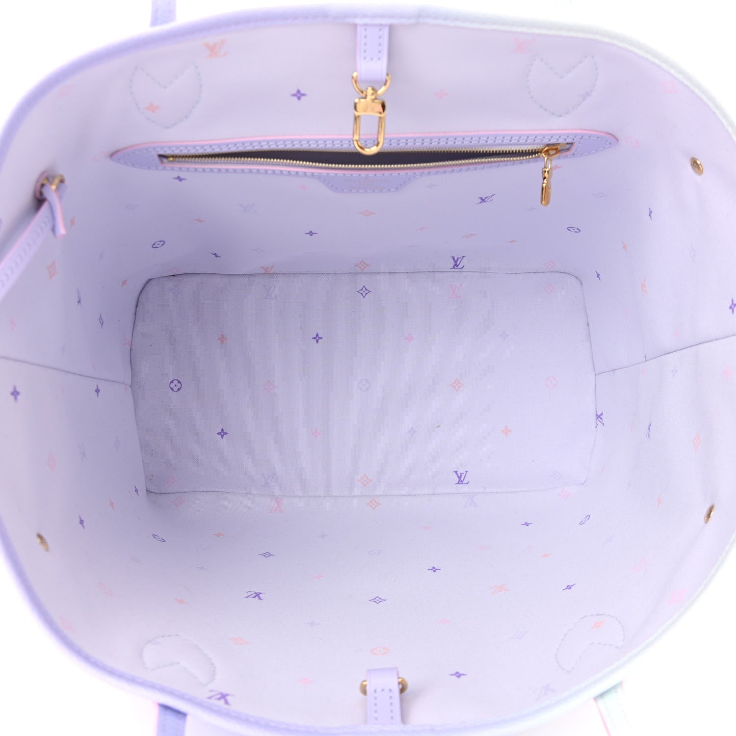 Louis Vuitton Monogram Giant Spring In The City Neverfull MM Sunrise Pastel 6 of 10