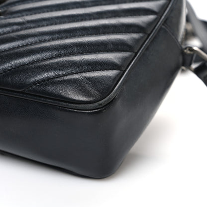 Saint Laurent Calfskin Matelasse Monogram Lou Camera Bag Black 13 of 13