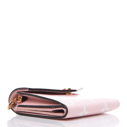 Louis Vuitton Monogram Giant Zoe Wallet Rouge Rose 4 of 7