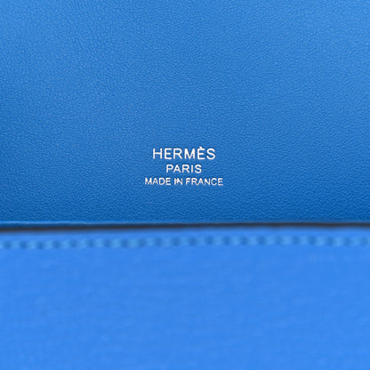Hermes Chevre Mysore Geta Bleu Hydra 6 of 11
