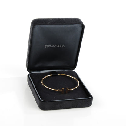 Tiffany 18K Yellow Gold T Wire Bracelet 4 of 4