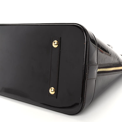 Louis Vuitton Vernis Alma MM Amarante 9 of 11