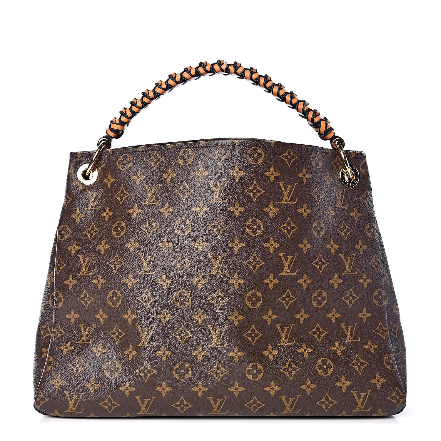 Louis Vuitton Monogram Braided Artsy MM Safran Imperial 1 of 9