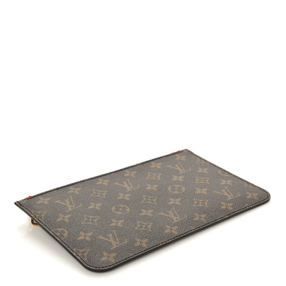 Louis Vuitton Monogram Neverfull MM GM Pochette Cherry 4 of 7