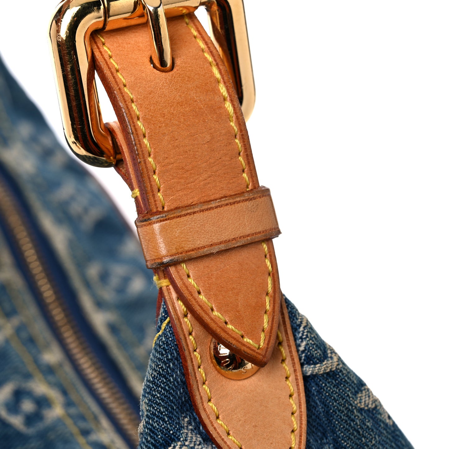 Monogram Denim Baggy PM Blue