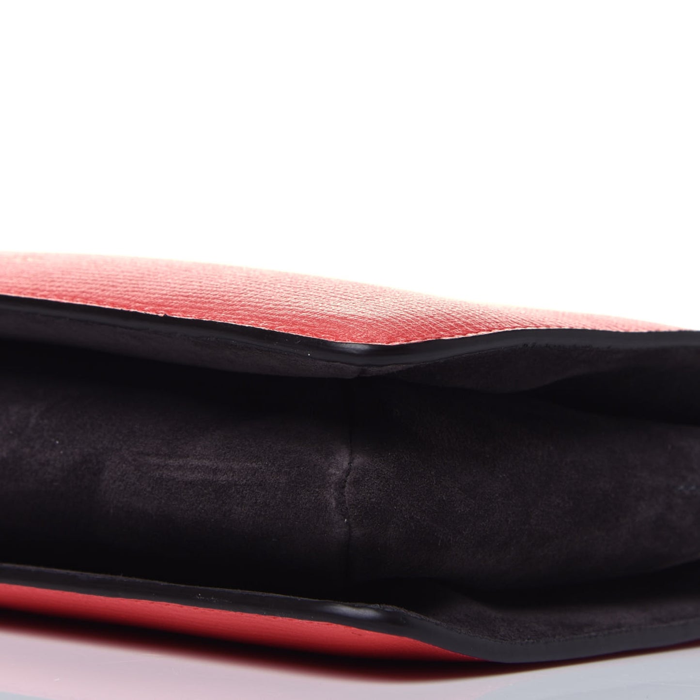 Goatskin Suede Cross 3 Crossbody Bag Pink Grey