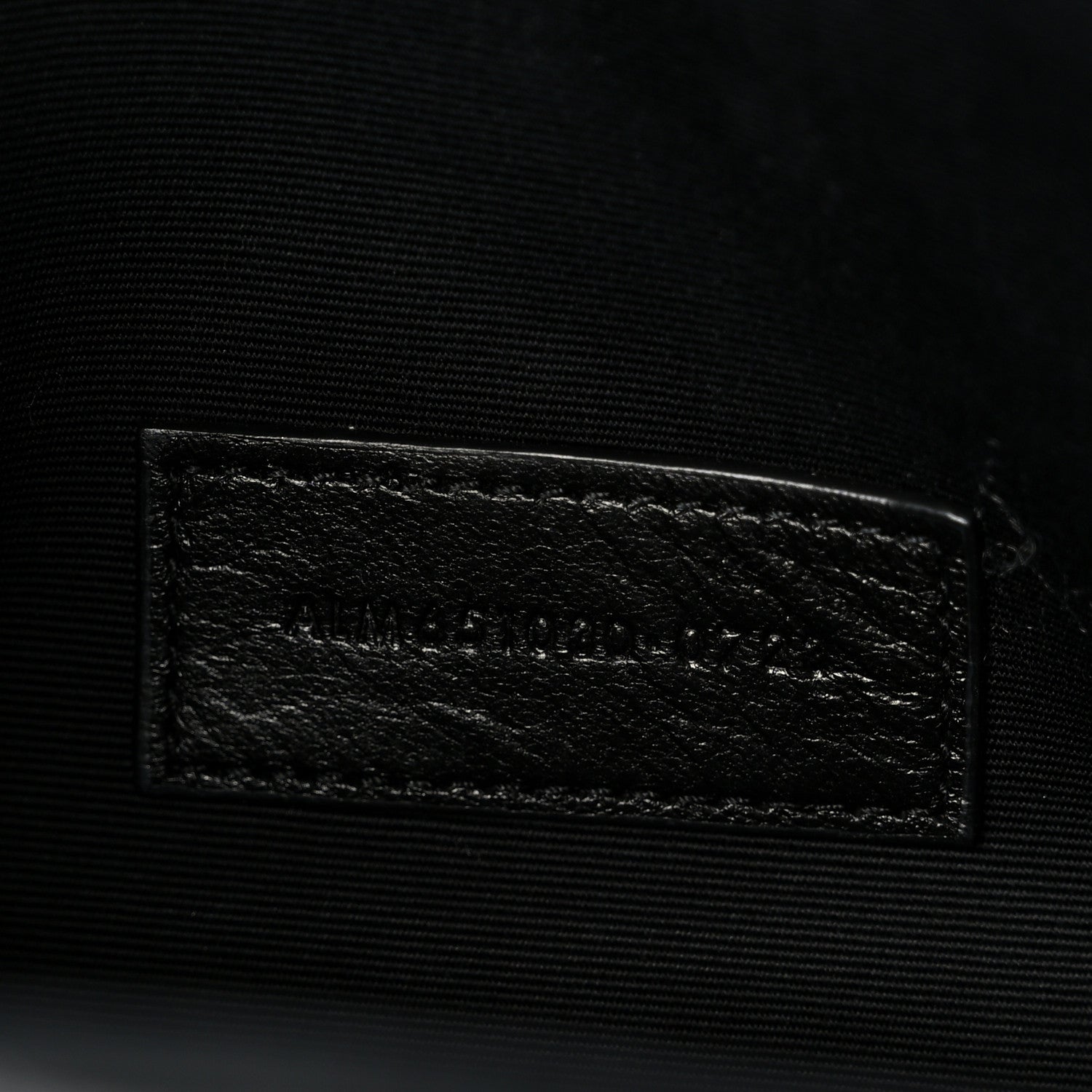 Saint Laurent Grain De Poudre Textured Mixed Matelasse Triquilt Monogram Clutch Black 7 of 9