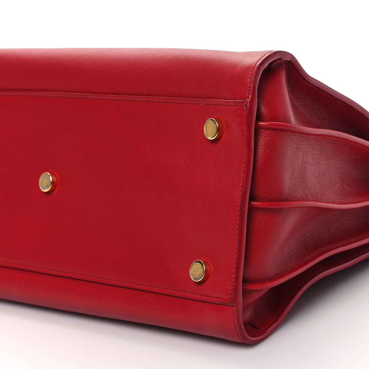 Saint Laurent Calfskin Small Sac De Jour Lipstick Red 10 of 13