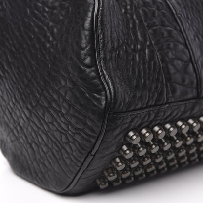 Alexander Wang Pebbled Lambskin Rocco Black Nickel Hardware 7 of 10