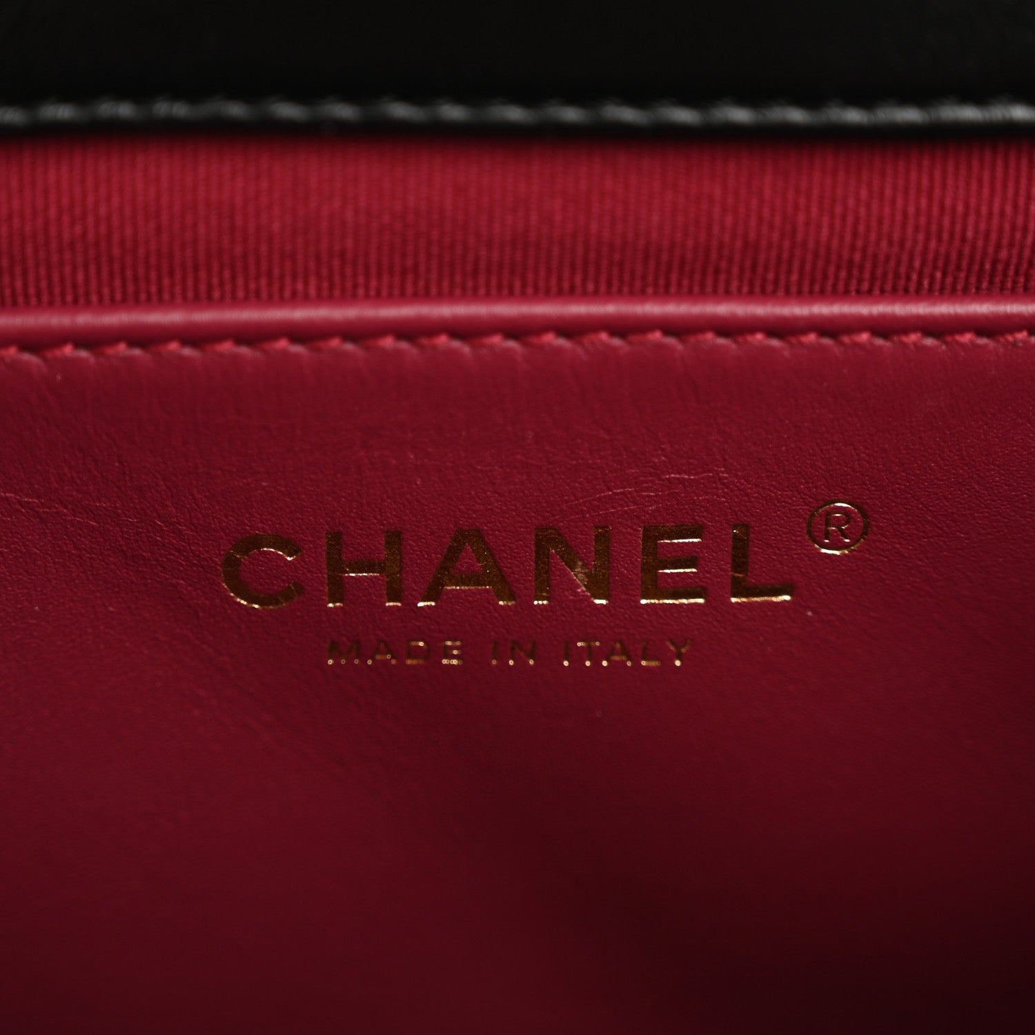 Chanel Lambskin Quilted Mini Flap Black 6 of 13