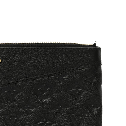 Louis Vuitton Empreinte Daily Pouch Black 9 of 10