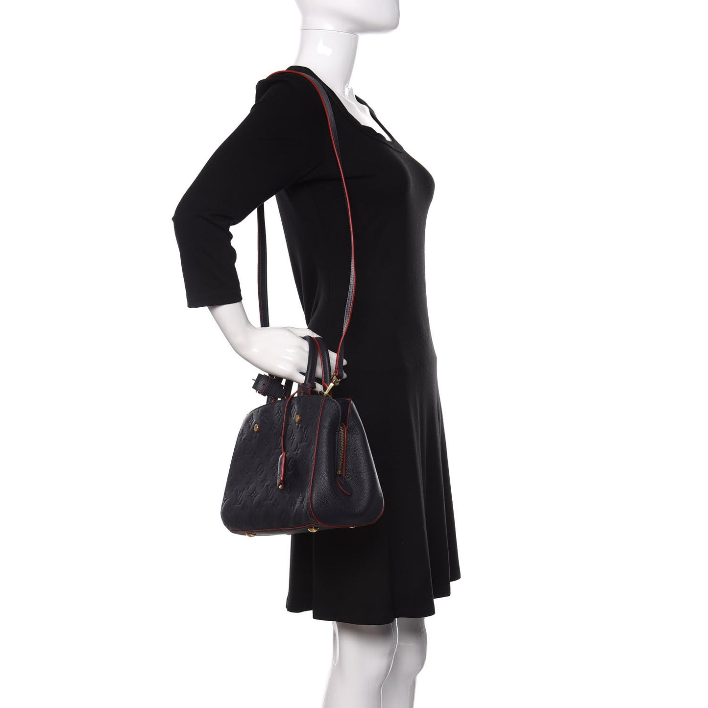 Empreinte Montaigne BB Marine Rouge