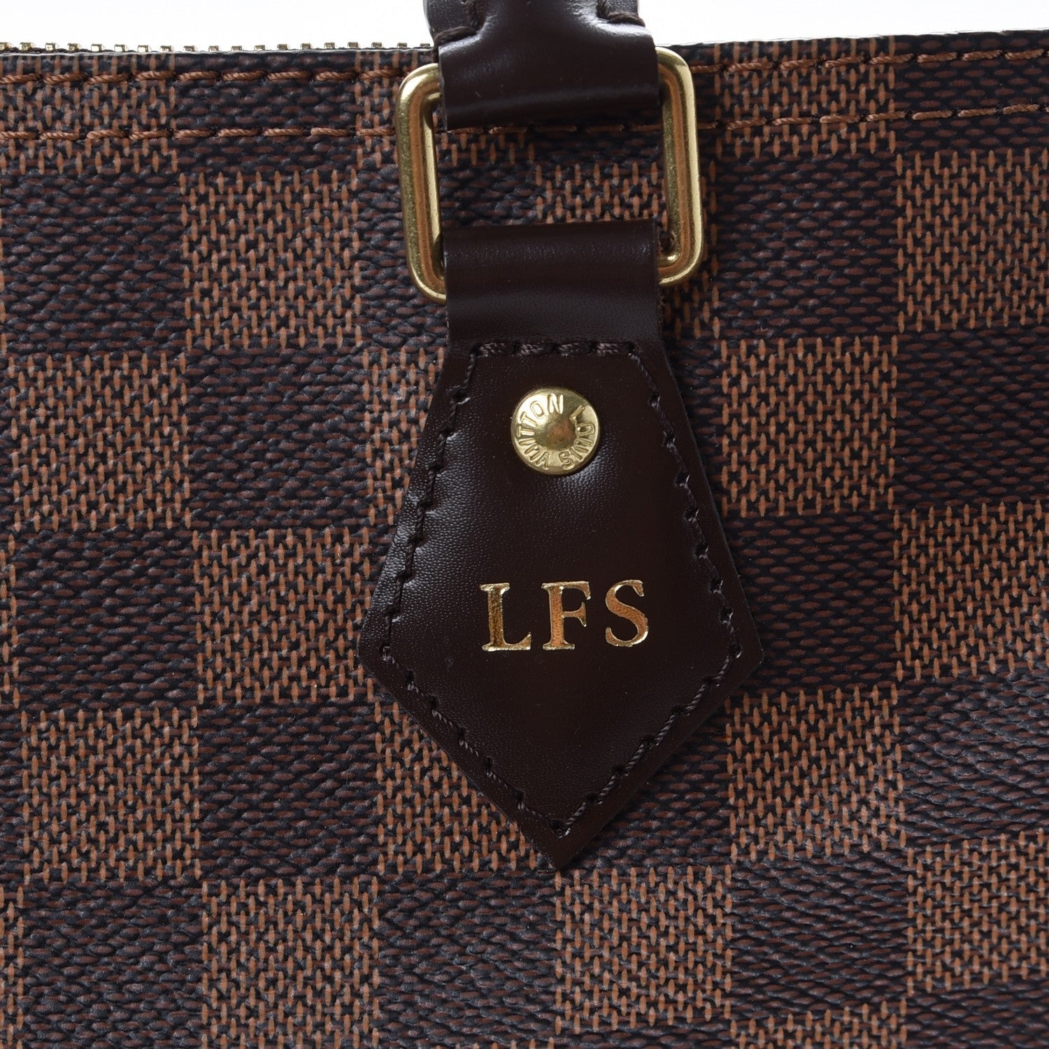 Louis Vuitton Damier Ebene Speedy Bandouliere 35 9 of 9