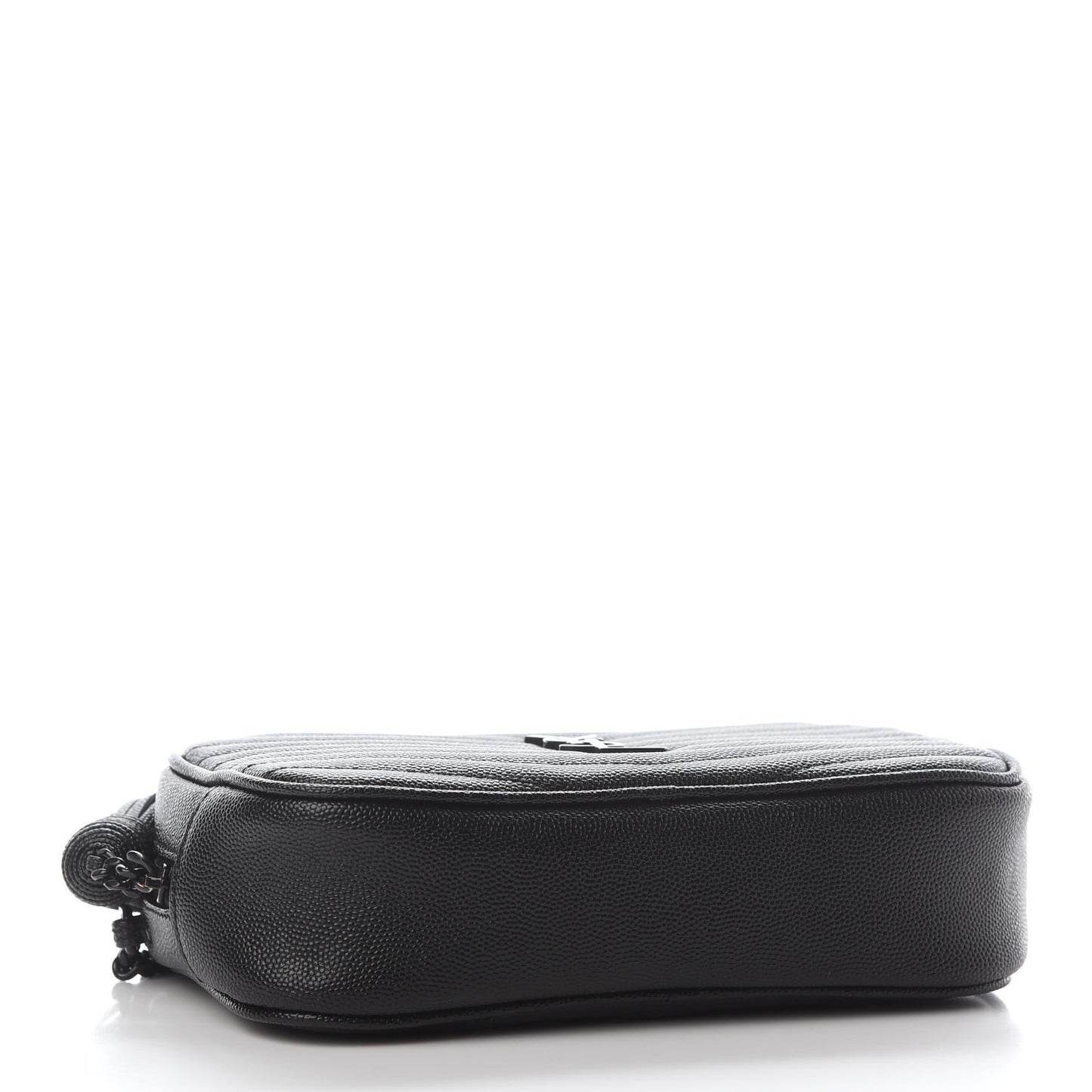 Grain De Poudre Matelasse Monogram Mini Lou Camera Bag Black