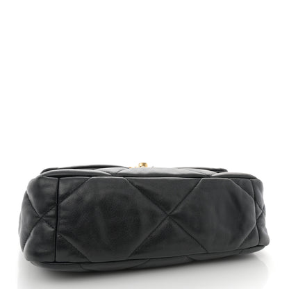 Chanel Lambskin Quilted Medium Chanel 19 Flap Black 4 of 11