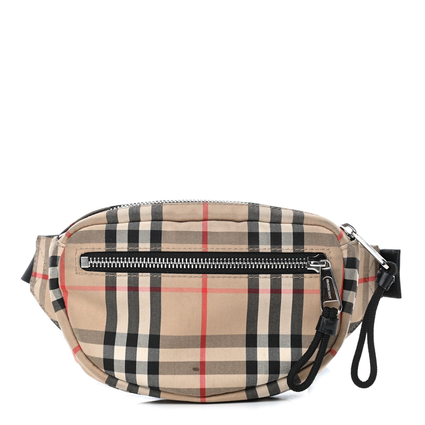 Nylon Vintage Check Small Cannon Bum Bag Archive Beige