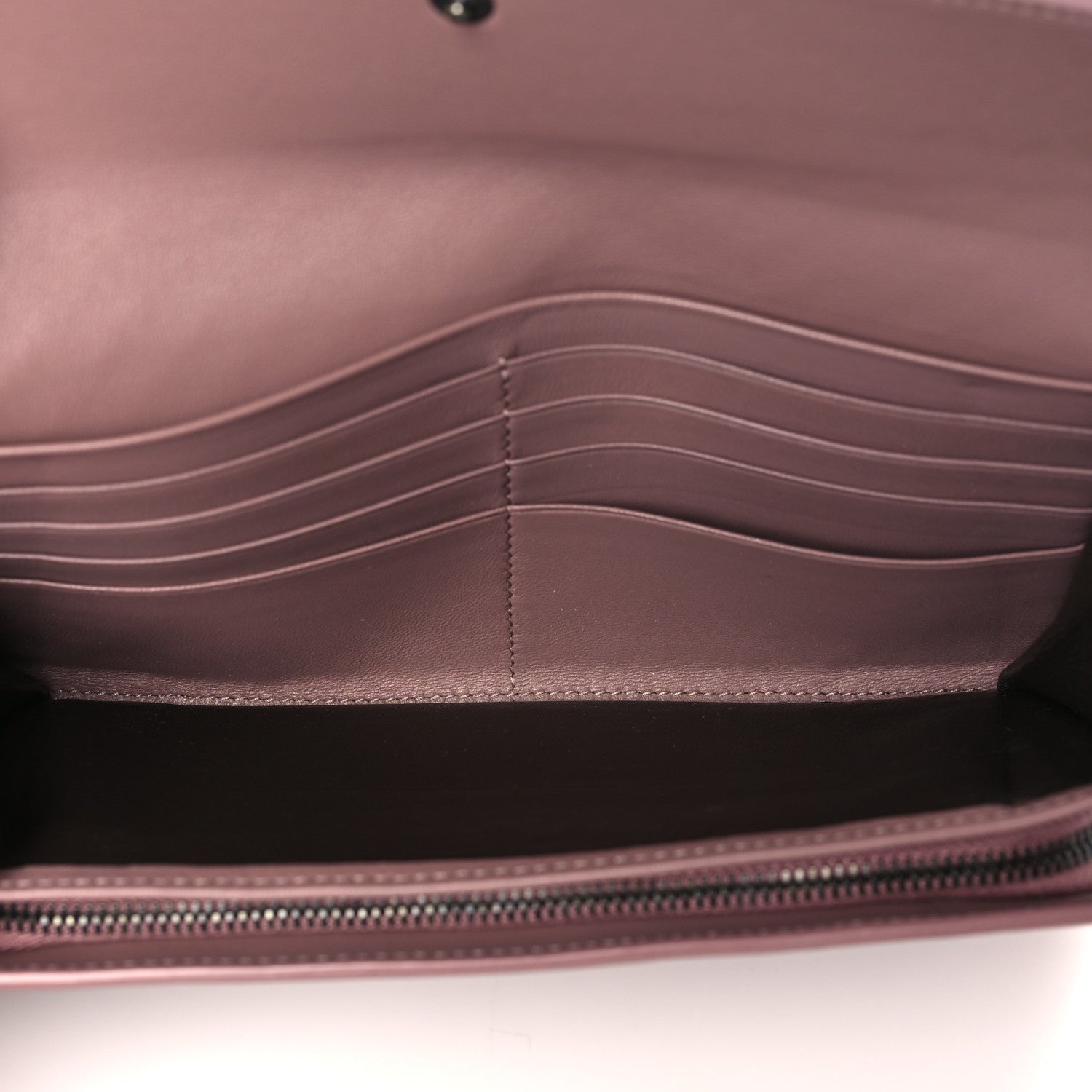 Bottega Veneta Nappa Intrecciato Continental Flap Wallet Pink 5 of 7