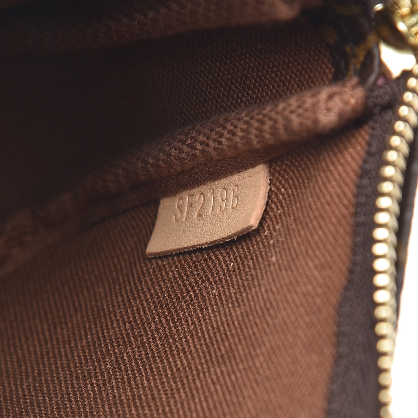 Monogram 2016 Christmas Animation Mini Pochette Accessories Rose Ballerine