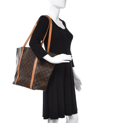 Louis Vuitton Monogram Sac Shopping Tote 2 of 16