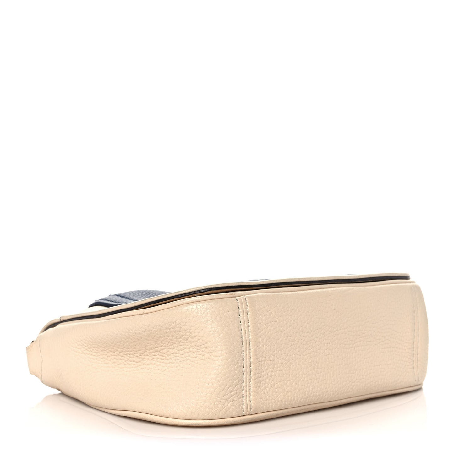 Calfskin Empire City Messenger Crossbody Beige