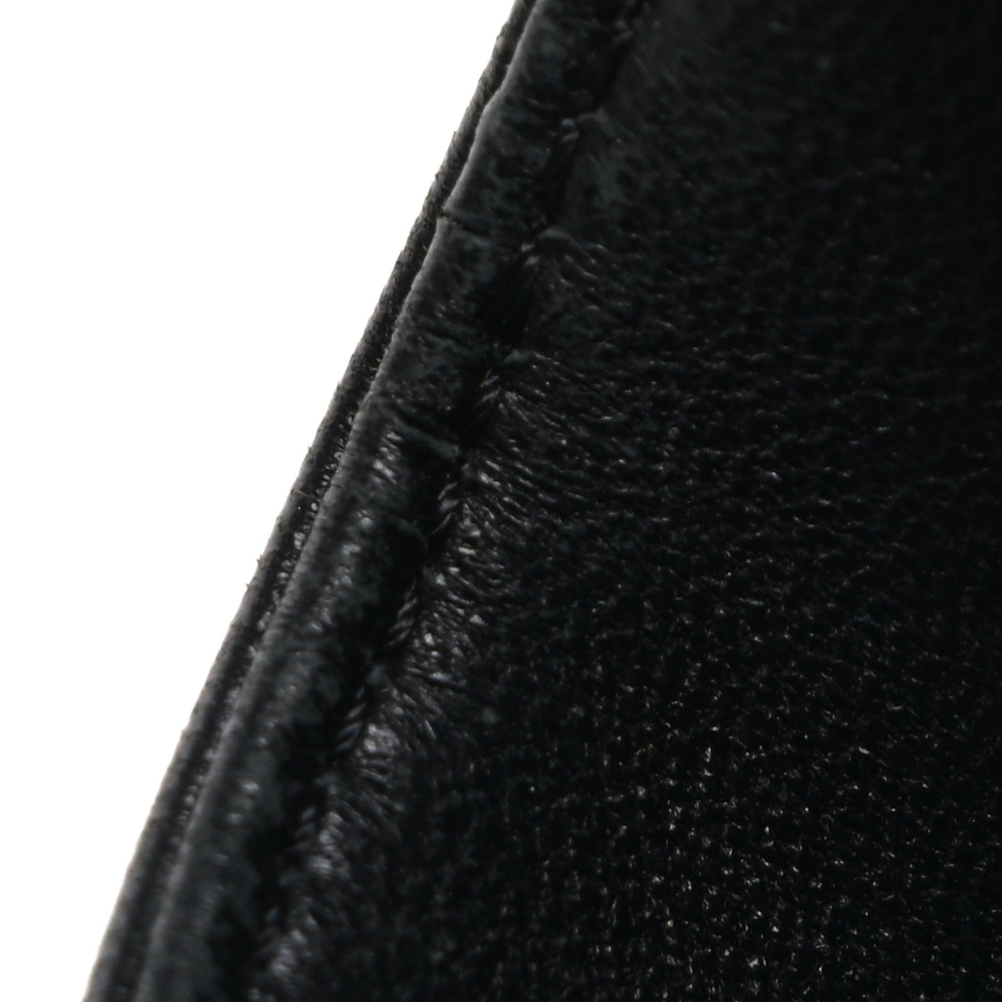 Lambskin Quilted Large CC Funky Town Hobo Black