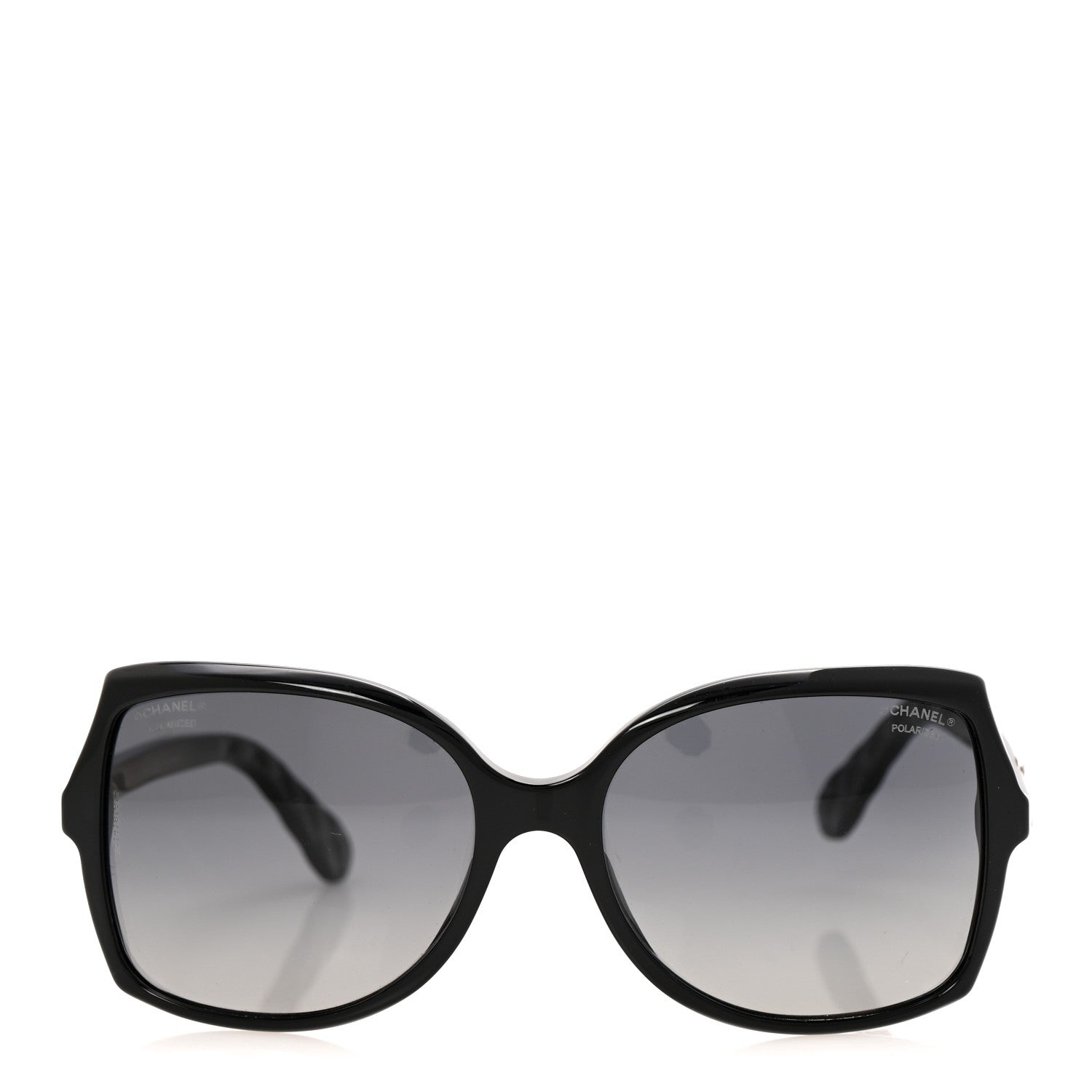 Chanel CC Logo Sunglasses 5245 Black 2 of 7