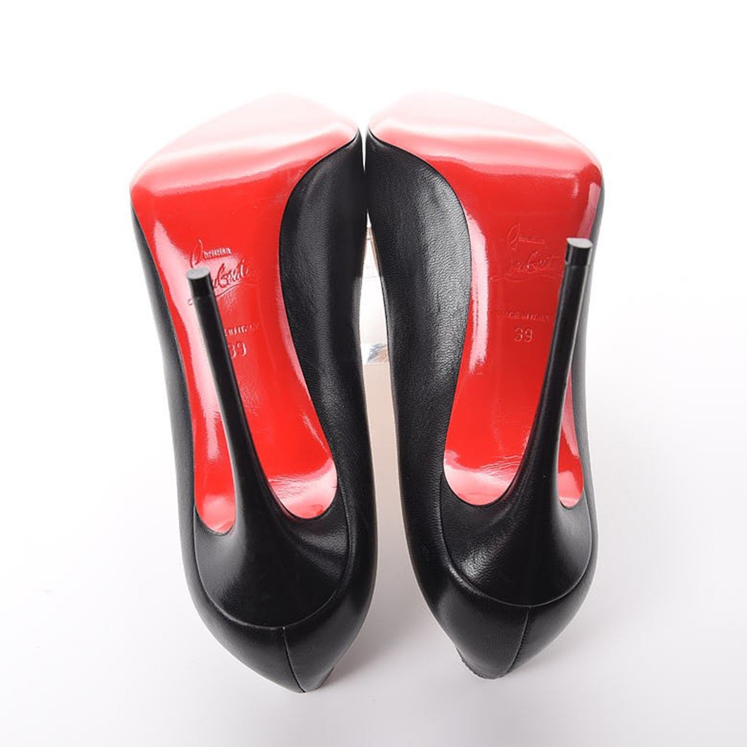 Christian Louboutin Kid Pigalle Follies 100 Pumps 39 Black 5 of 10
