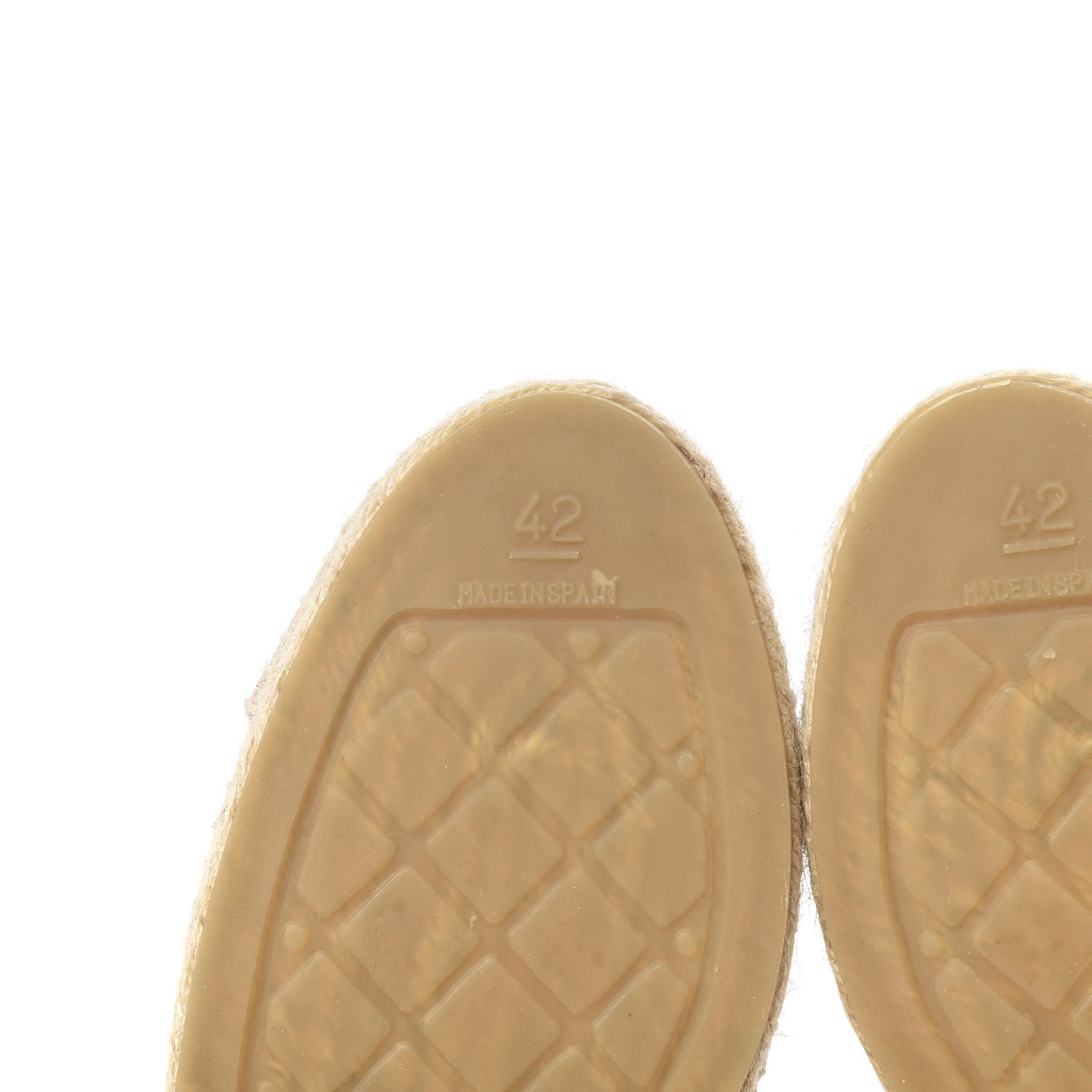 Chanel Mesh Grosgrain CC Espadrilles 42 Pink 6 of 10
