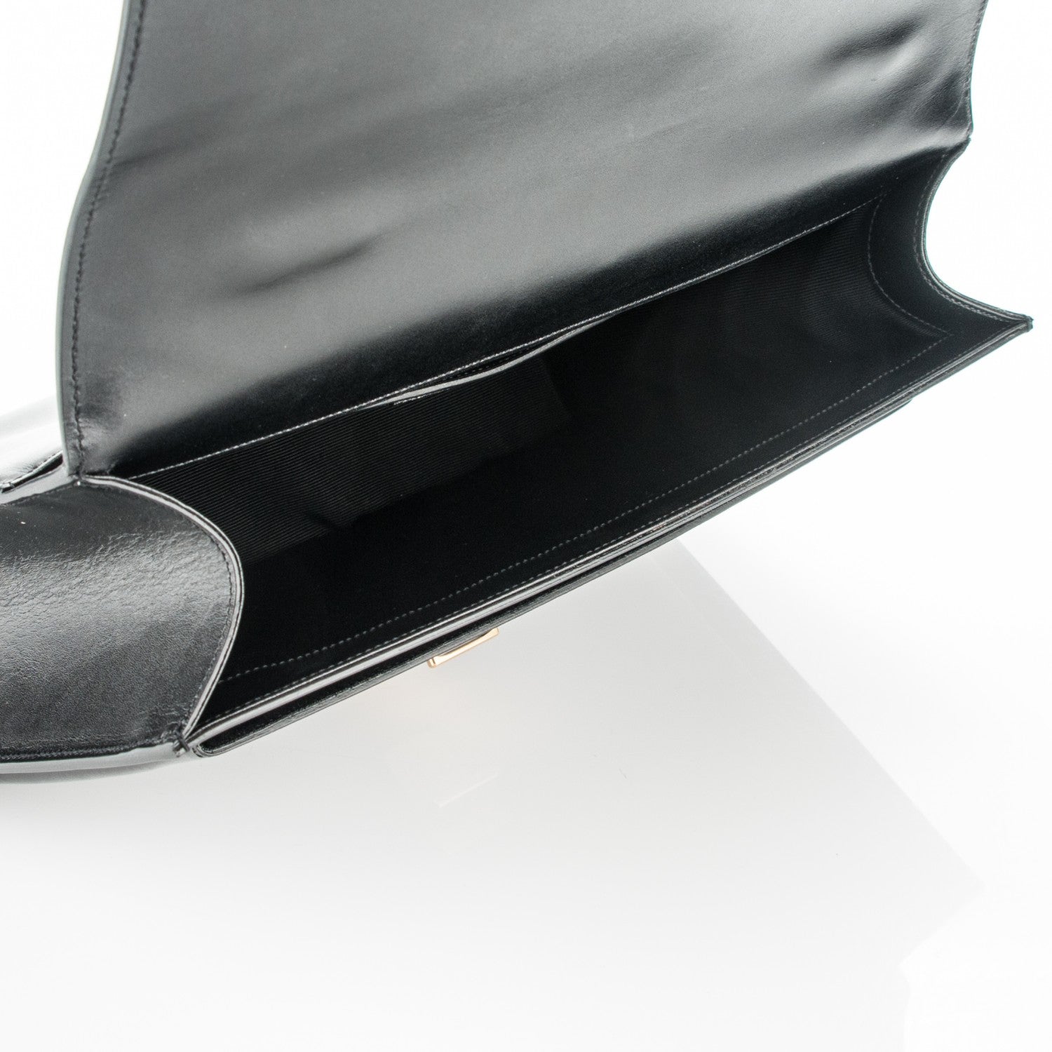 Saint Laurent Calfskin Large Highschool Satchel Black 5 of 6