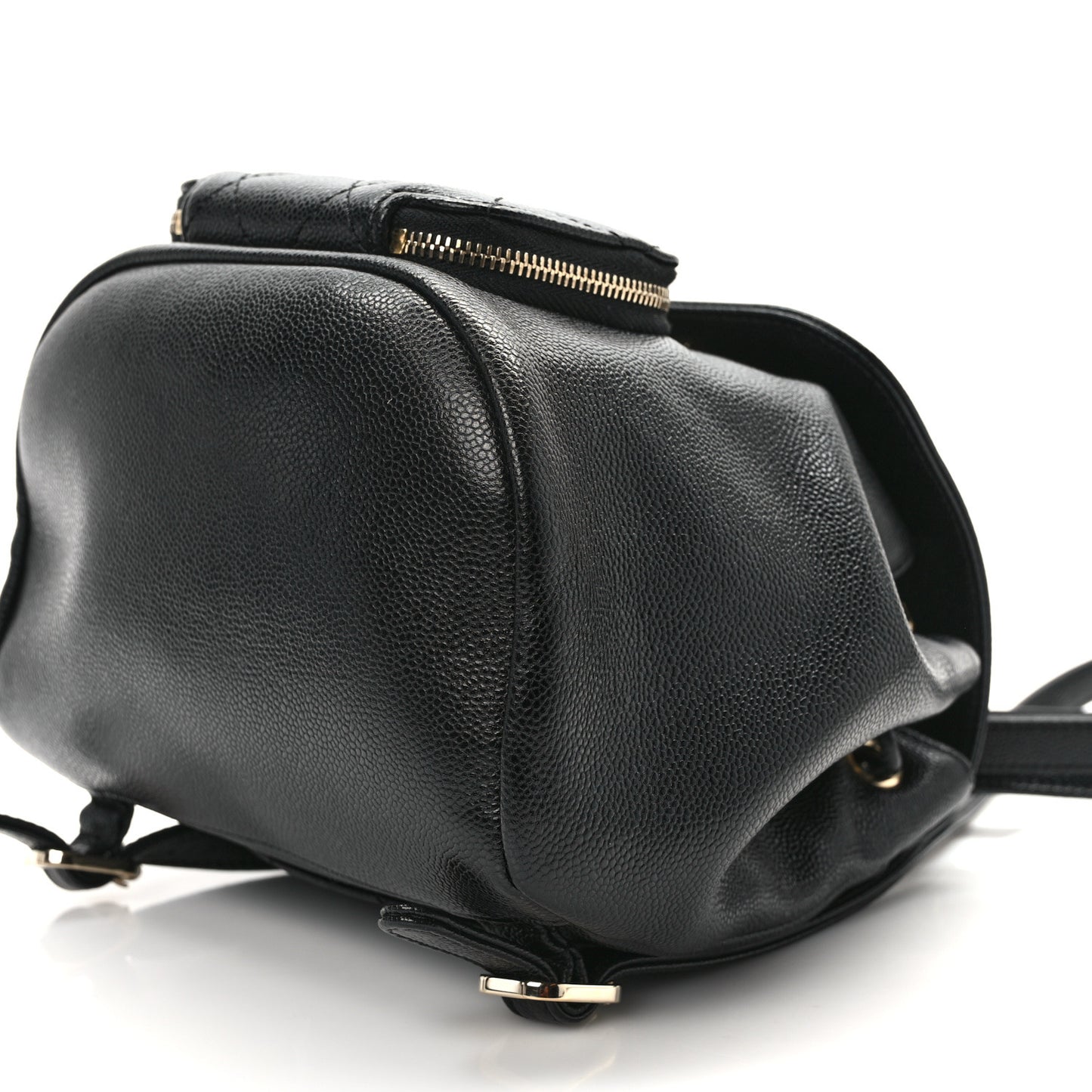 Caviar Quilted Mini Business Affinity Backpack Black